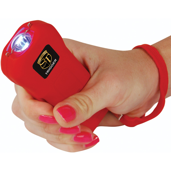 Trigger 75,000,000 Stun Gun Flashlight with Disable Pin. view 2